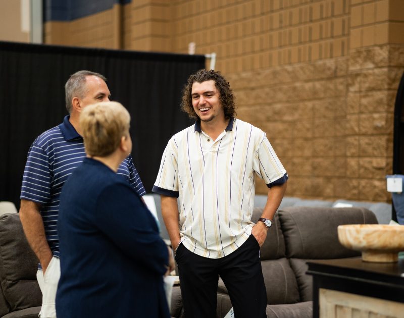 Homeowners and exhibitors at a Nationwide Expos home show, photo 5